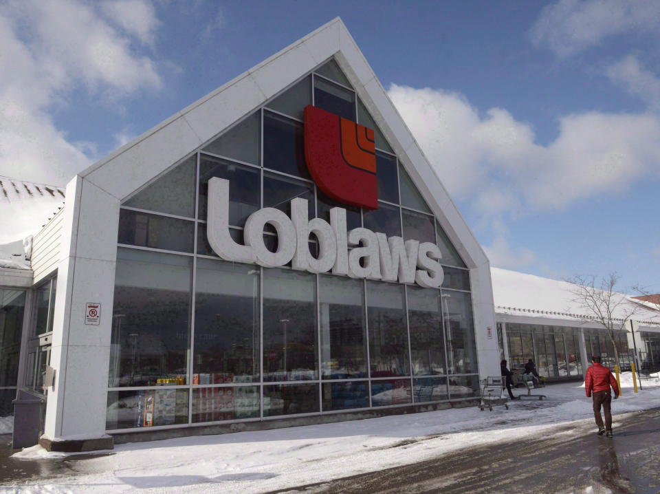 A Loblaws store is seen Monday, March 9, 2015 in Montreal. A labour expert says the situation unfolding in bargaining between Calgary Loblaw distribution workers and the grocery giant is emblematic of the wider labour movement amid the effects of the pandemic and rising inflation. THE CANADIAN PRESS/Ryan Remiorz