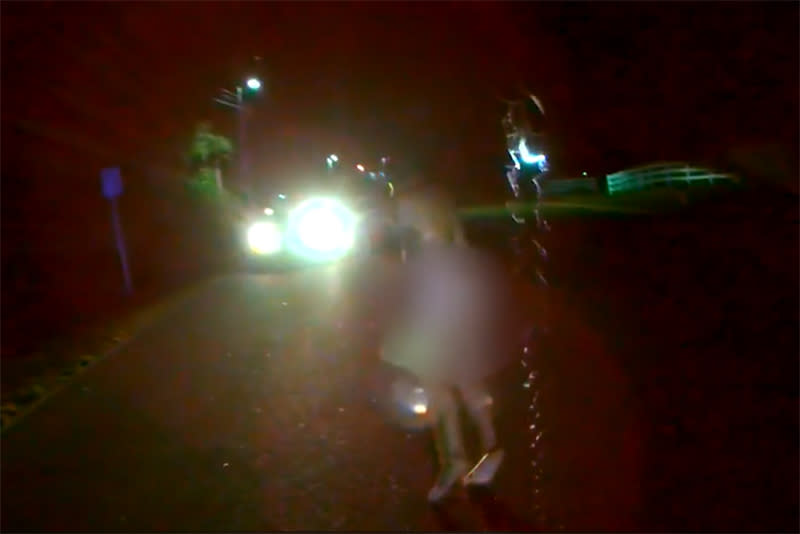 Image: Fernando Rodriguez is tasered by Hampton County police officers in 2019. (Pate, Johnson & Church Law Firm)