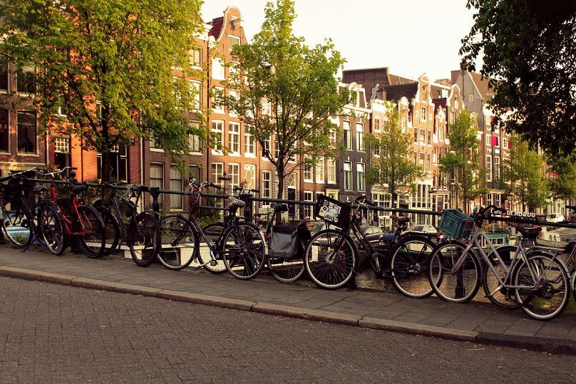 Las ciudades de los Países Bajos tienen tasas particularmente altas de ciclistas frecuentes.