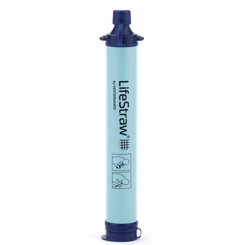 LifeStraw Personal Water Filter. Image via Amazon.