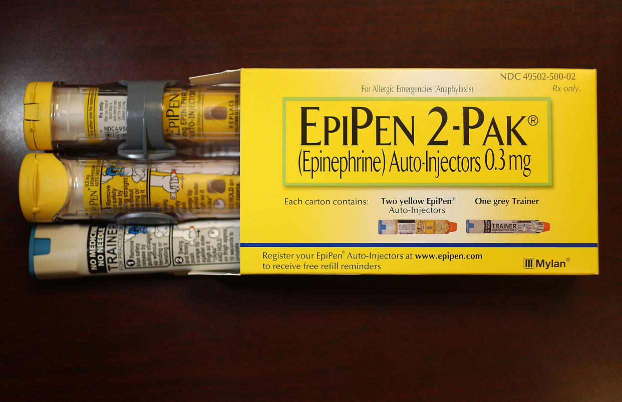 EpiPens. (Joe Raedle / Getty Images file)