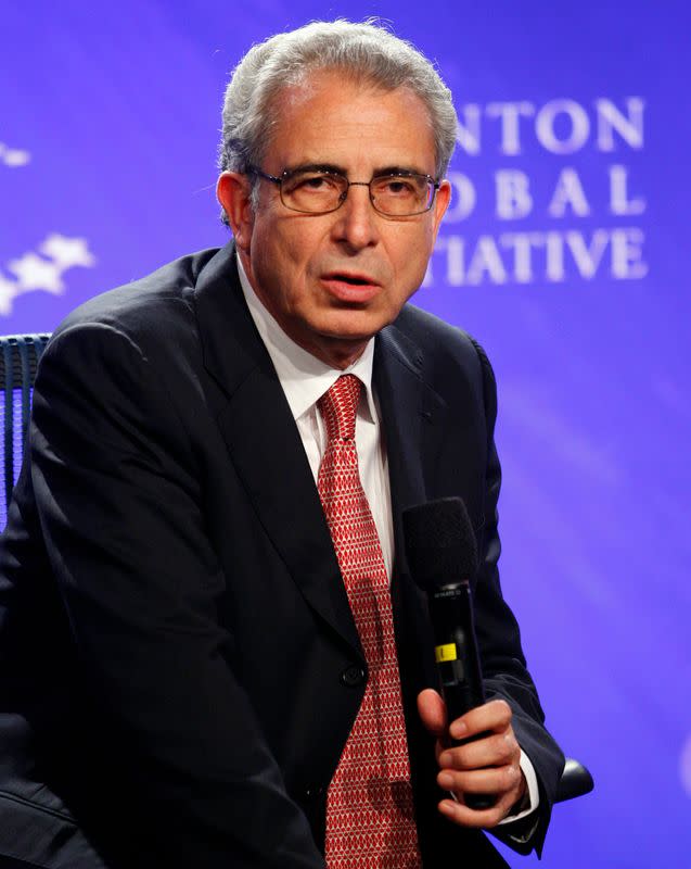 Mexico's former President Ernesto Zedillo speaks at the Clinton Global Initiative in New York