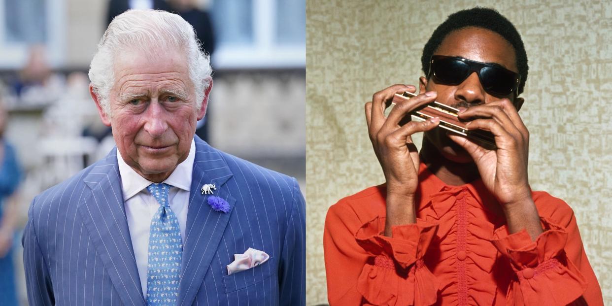 Charles III, Stevie Wonder.