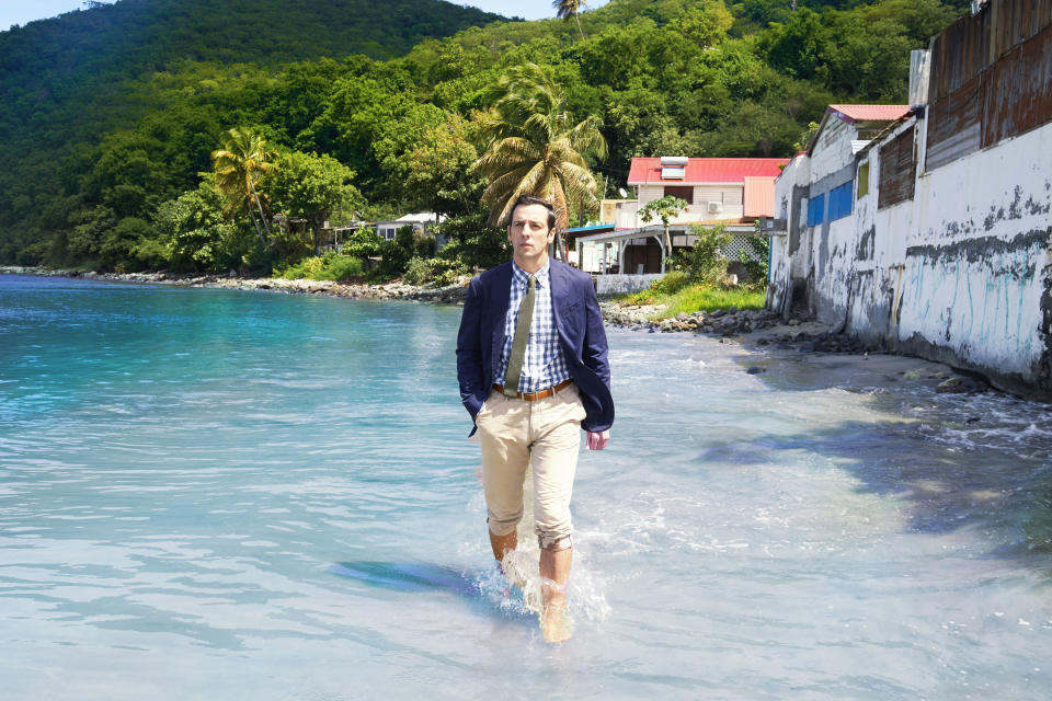Death In Paradise’s DI Neville Parker played by Ralf Little. Credit: BBC / Red Planet / Amelia Troubridge
