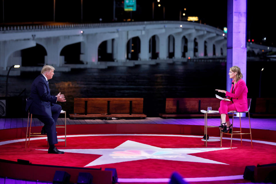 Image: Donald Trump town hall (Carlos Barria / Reuters)