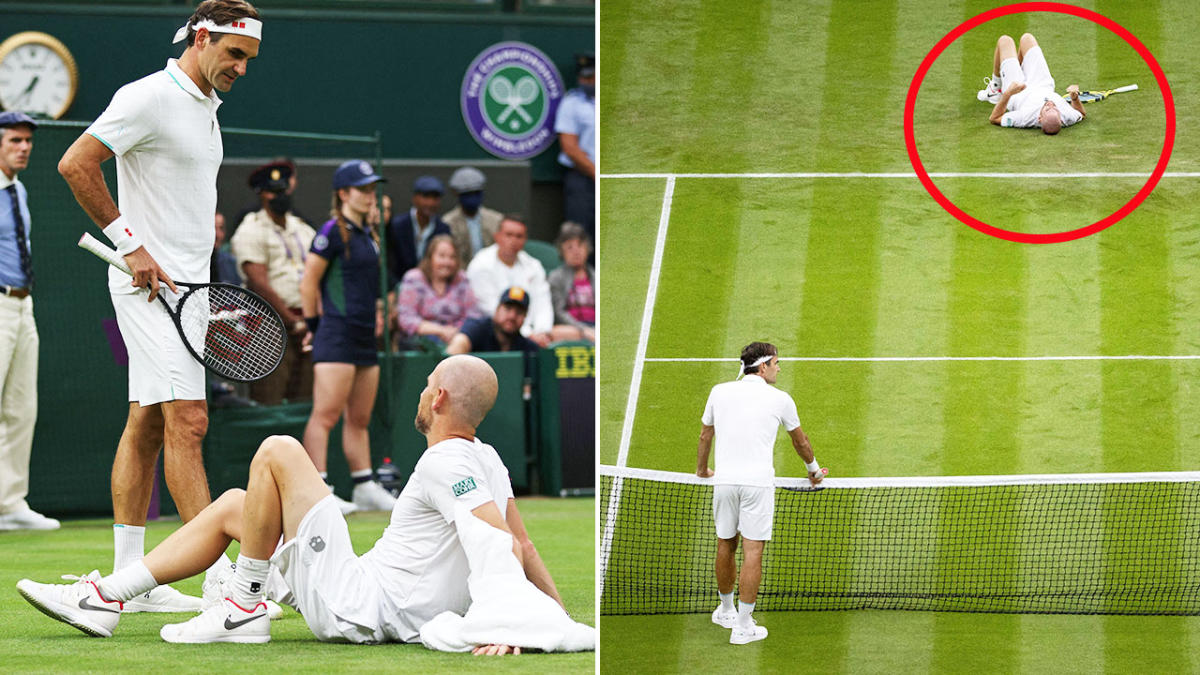 Wimbledon 2021: Federer through as Mannarino retires in fifth set – as it  happened, Wimbledon