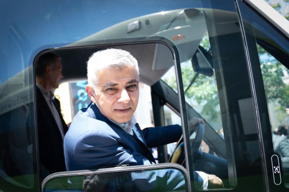 Mayor of London Sadiq Khan enjoyed a five day trip to the US (PA)