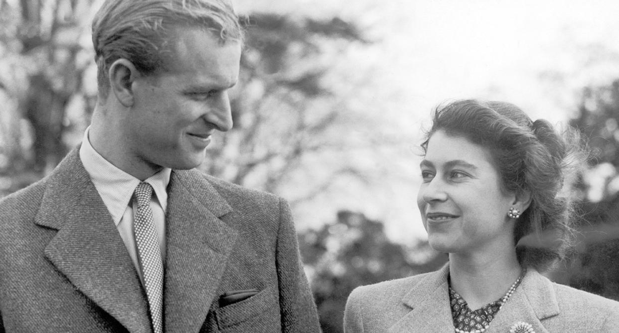 Queen Elizabeth and Prince Philip's love story spanned over 70 years. (Getty Images)