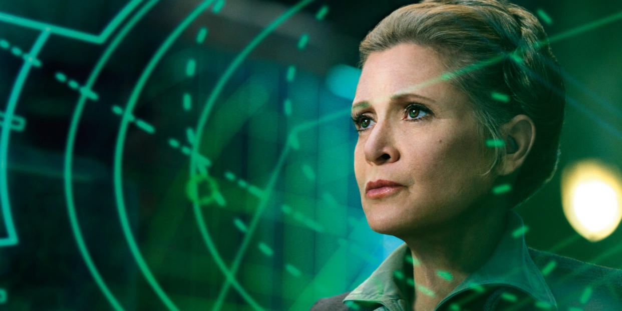 Carrie Fisher (Credit: Lucasfilm/Disney)