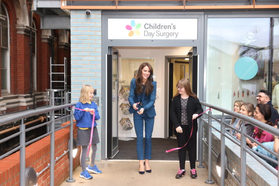 Catherine, Princess Of Wales, Kate Middleton, Evelina London, children's hospital, surgical wing