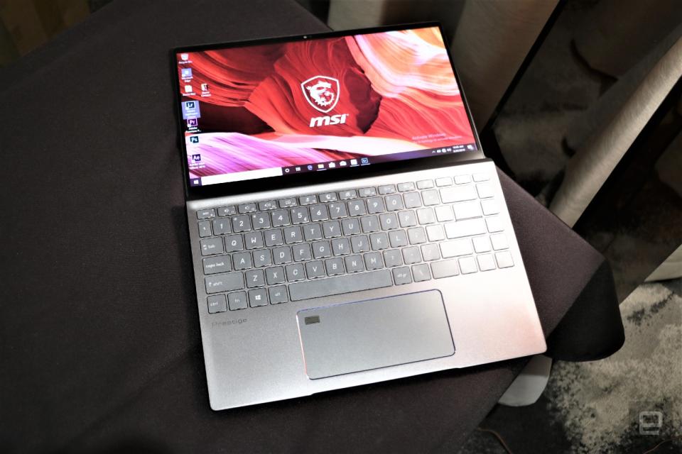 MSI Prestige 14 and 15 laptops hands-on

Cherlynn Low / Engadget