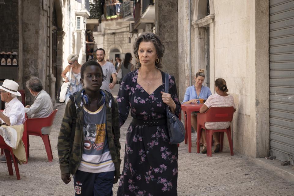 <span><span>Ibrahima Gueye, Sophia Loren, "The Life Ahead" (2020)</span><span>REGINE DE LAZZARIS AKA GRETA/Netflix/THA/Shutterstock</span></span>