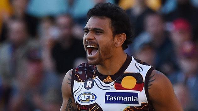 Five goals for the hard-working Rioli capped off another mercurial performance, along with 19 touches and seven tackles.