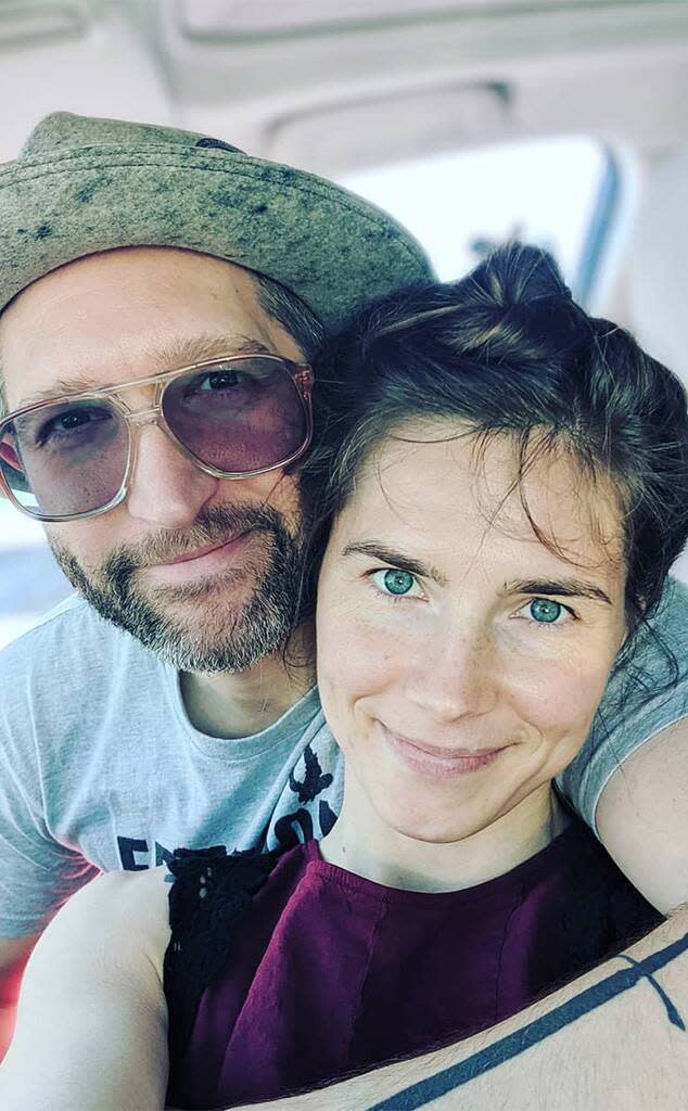 Amanda Knox, Christopher Robinson, Fiance