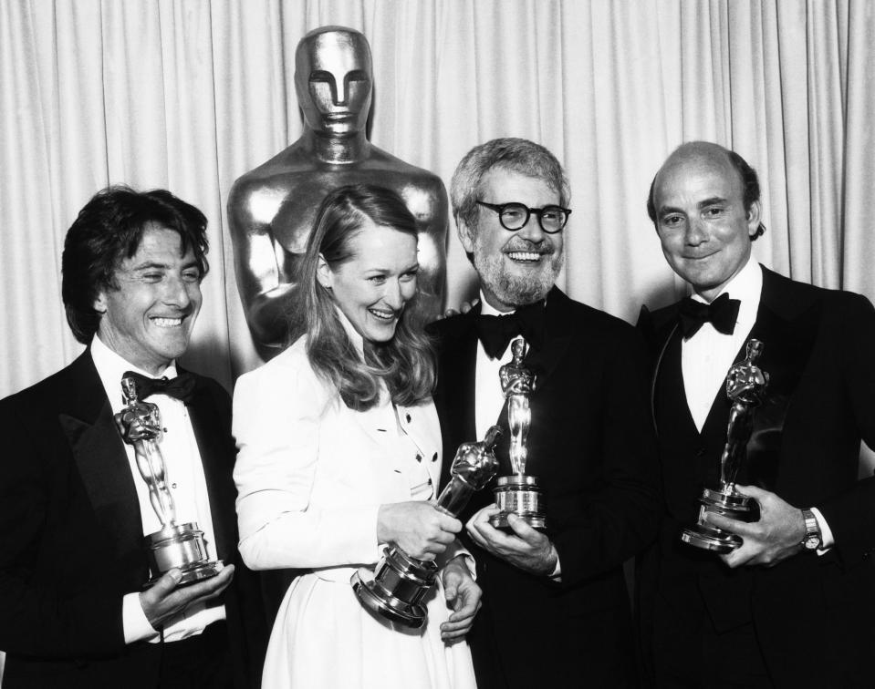 The creative team behind Kramer vs. Kramer collects their Oscars
