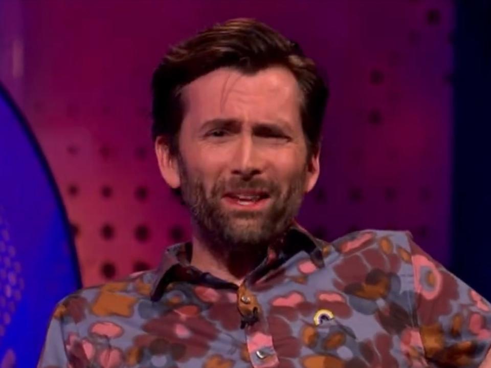 David Tennant on ‘The Last Leg' (Channel 4)