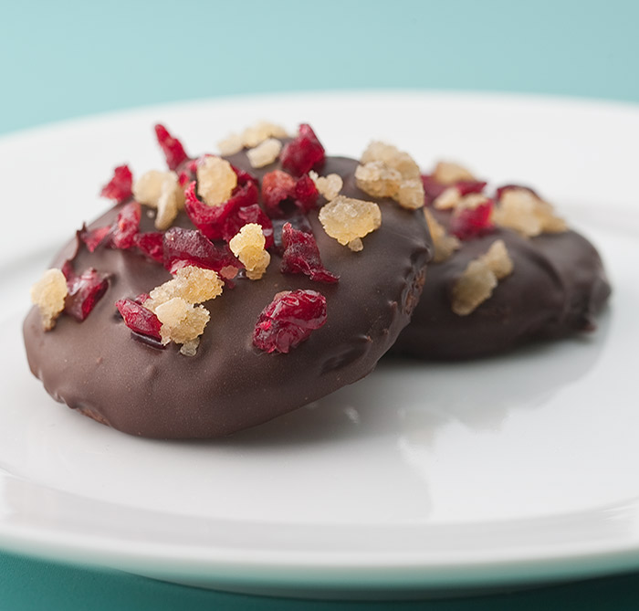 Chocolate-Dipped Gingersnaps