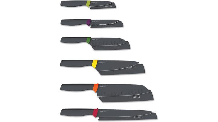 This Japanese steel Joseph Joseph knife set has been slashed (teehee) by 50%.