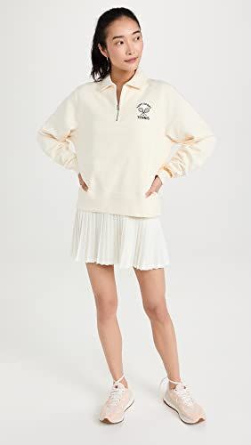 Tory Sport Heavy French Terry Tennis Sweater