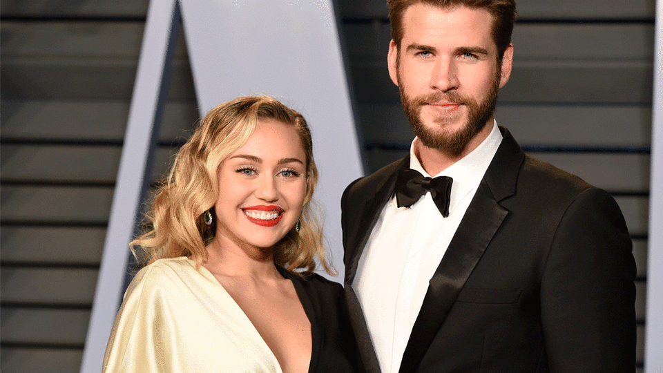 Miley Cyrus and Liam Hemsworth may have just gotten married. Source: Getty