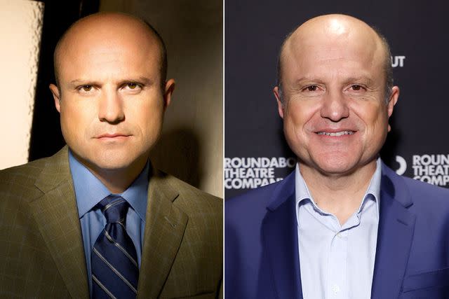 <p>CW Network/Everett/Shutterstock; John Lamparski/Getty</p> Eric Colantoni on 'Veronica Mars' in 2006 and in 2022