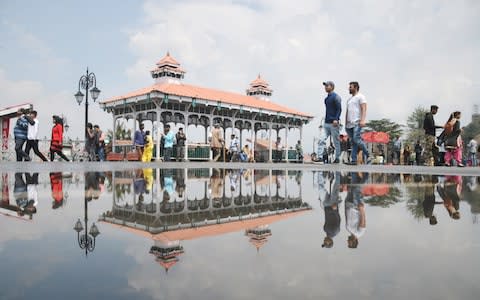 Opposition parties said the local government should focus on alleviating Simla’s chronic water shortages and rising unemployment - Credit:  AFP