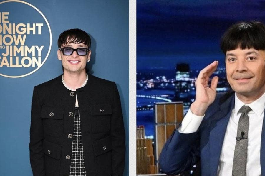 ¡Hasta él quiere imitarlo! Jimmy Fallon se transforma en Peso Pluma  