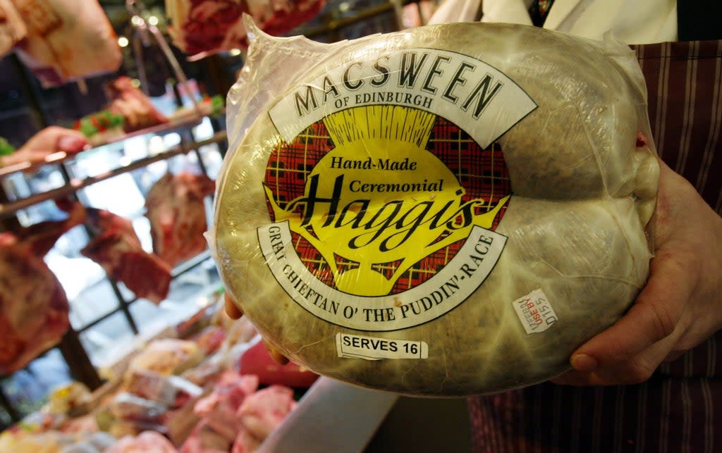 Many Scots said they have never tried haggis  (Getty Images)
