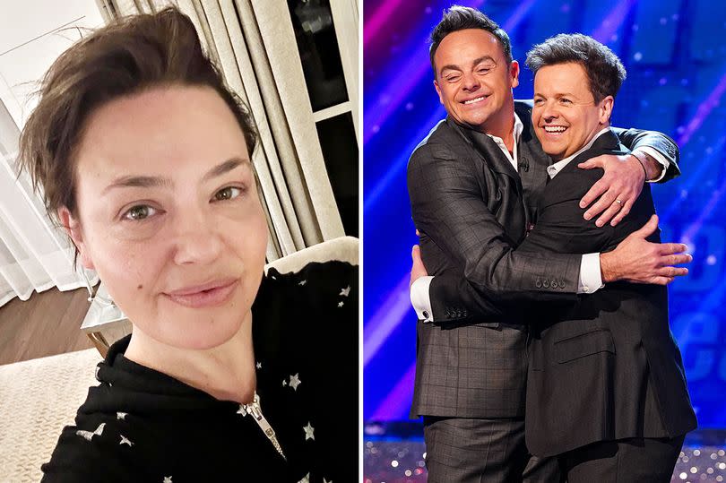 Lisa showed support to Ant on his final run of Saturday Night Takeaway -Credit:lisaarmstrongmakeup/Instagram