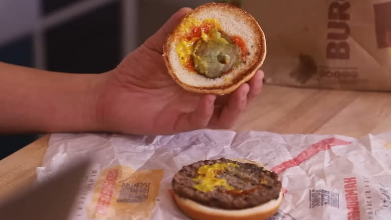 Burger King lackluster burger