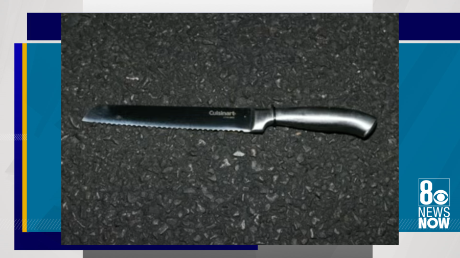 Image of the knife police say Ismael Castillo was holding during the deadly officer-involved shooting provided by the Las Vegas Metropolitan Police Department