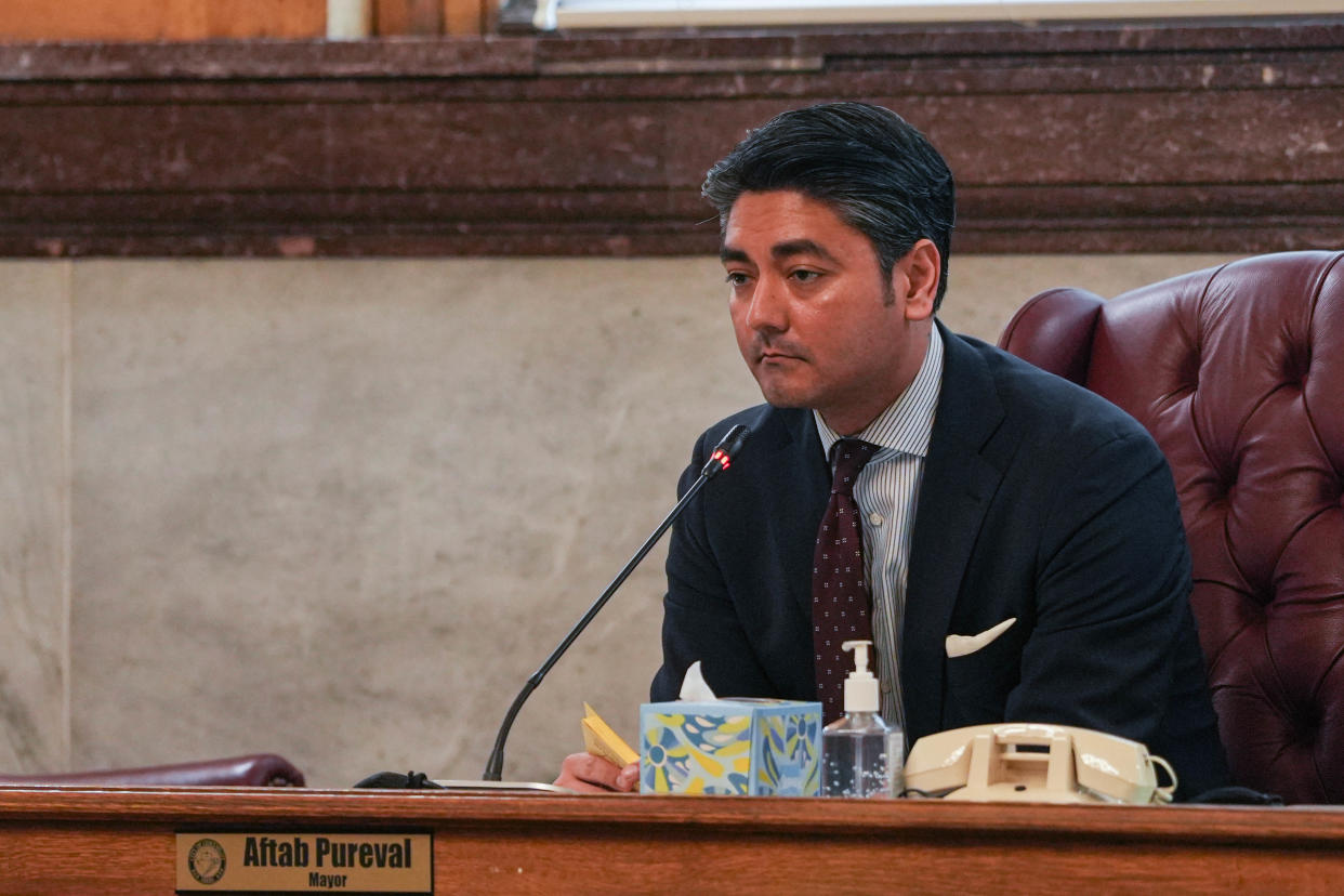 Mayor Aftab Pureval called the Futures Commission to study the city's budget, pension and infrastructure woes.