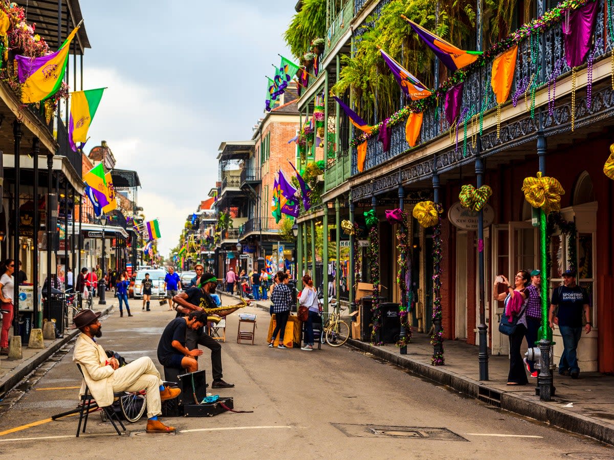 If you’re in the street, you’ll likely hear music (Getty)