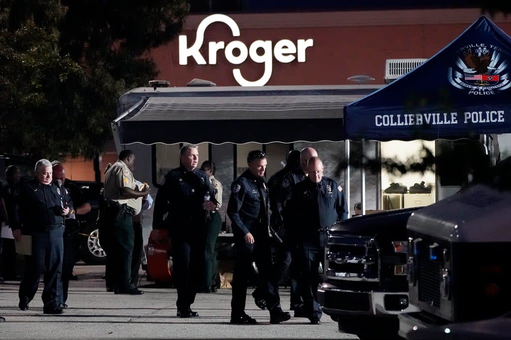 Grocery Store Shooting Tennessee (Copyright 2021 The Associated Press. All rights reserved.)