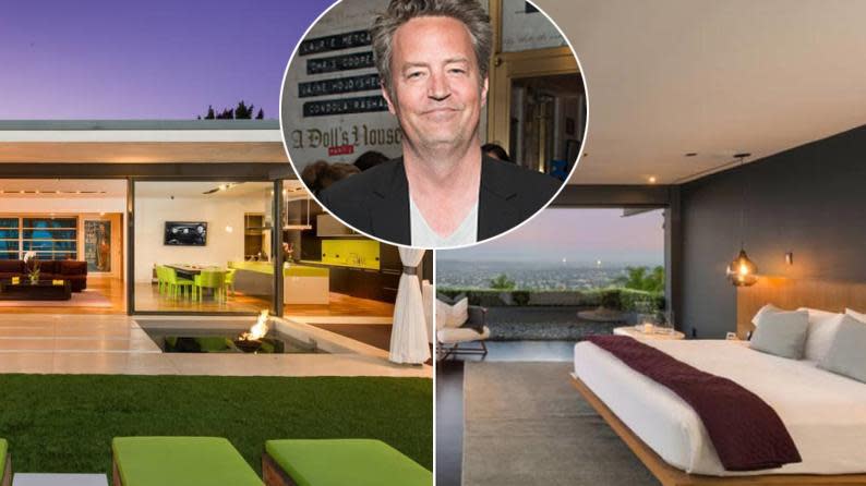 Inside Matthew Perry's insane glasshouse