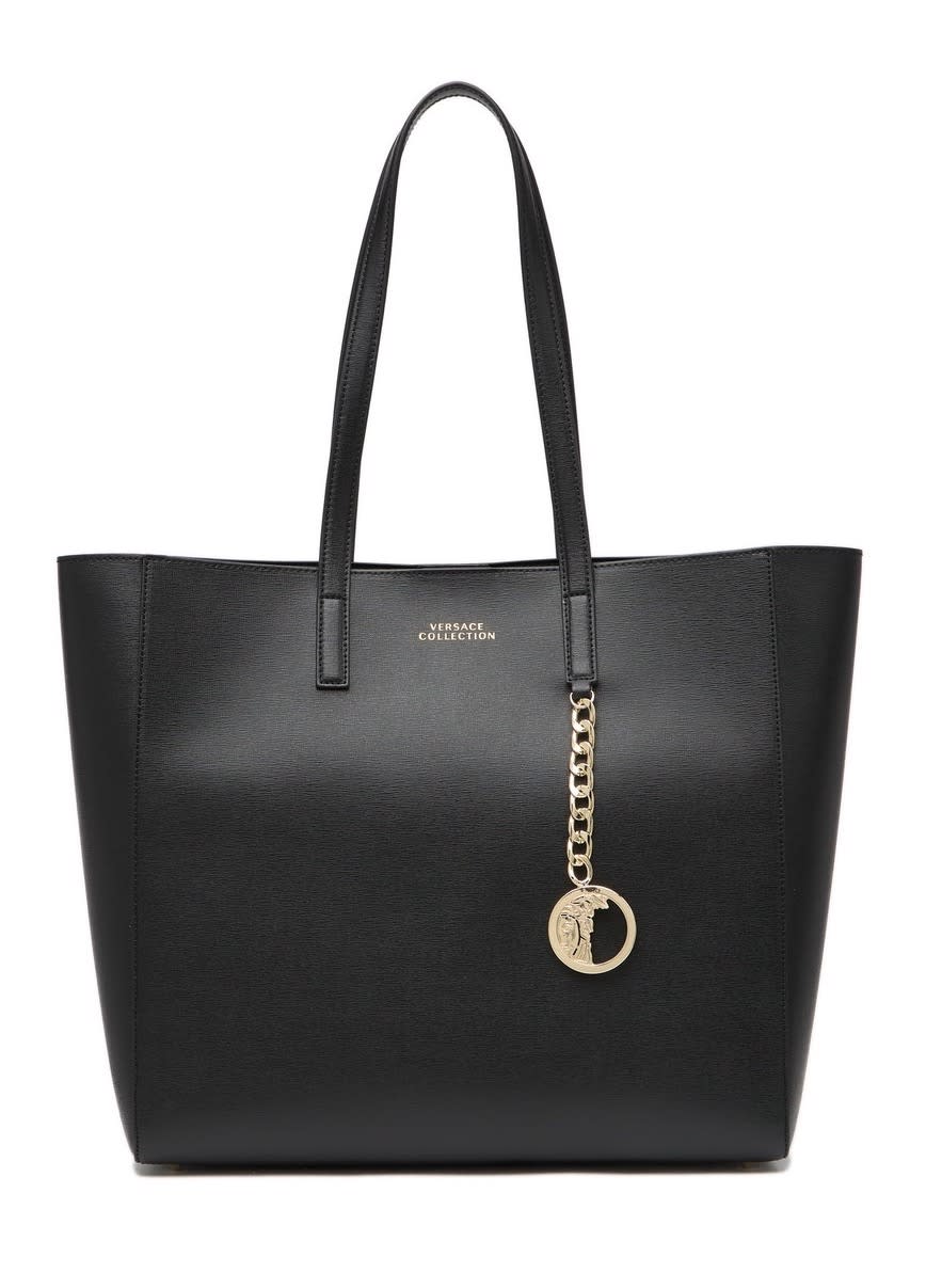 Versace Saffiano Leather Tote