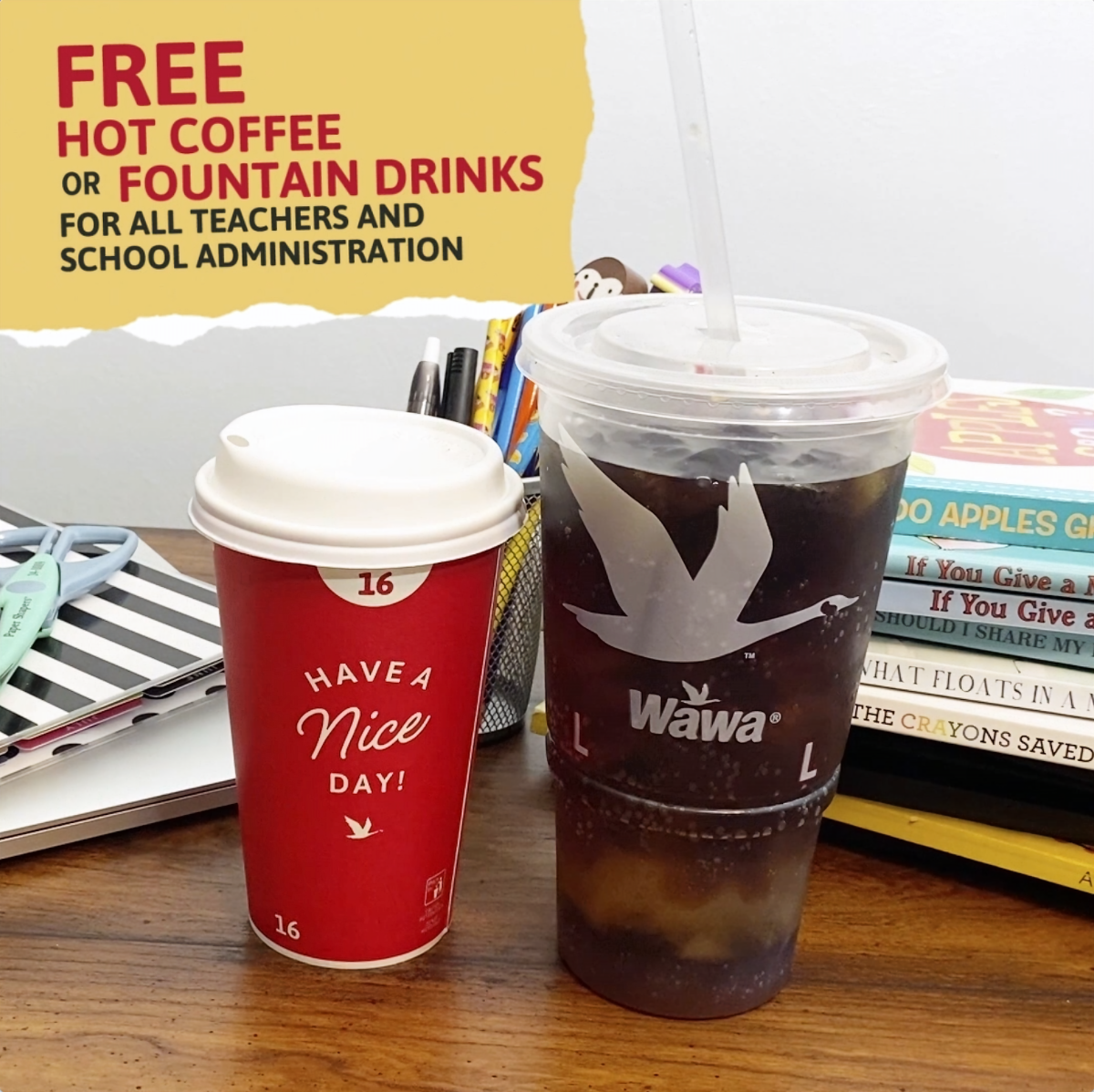 Wawa Gives “Cheers to Classrooms” in Florida with Free Any Size Hot