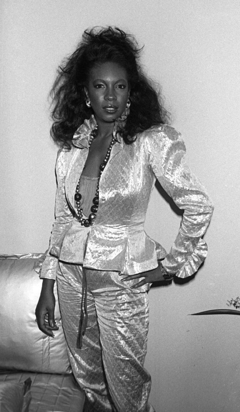 Mary Wilson at a party in New York City on Dec. 2, 1981.  