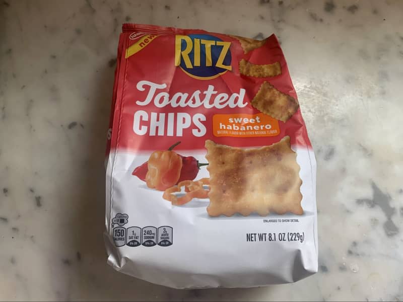 RITZ Sweet Habanero Toasted Chips