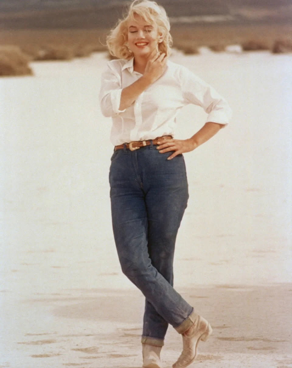 Stars wie Marilyn Monroe machten die Jeans in den 1950er-Jahren populär. (Getty Images)