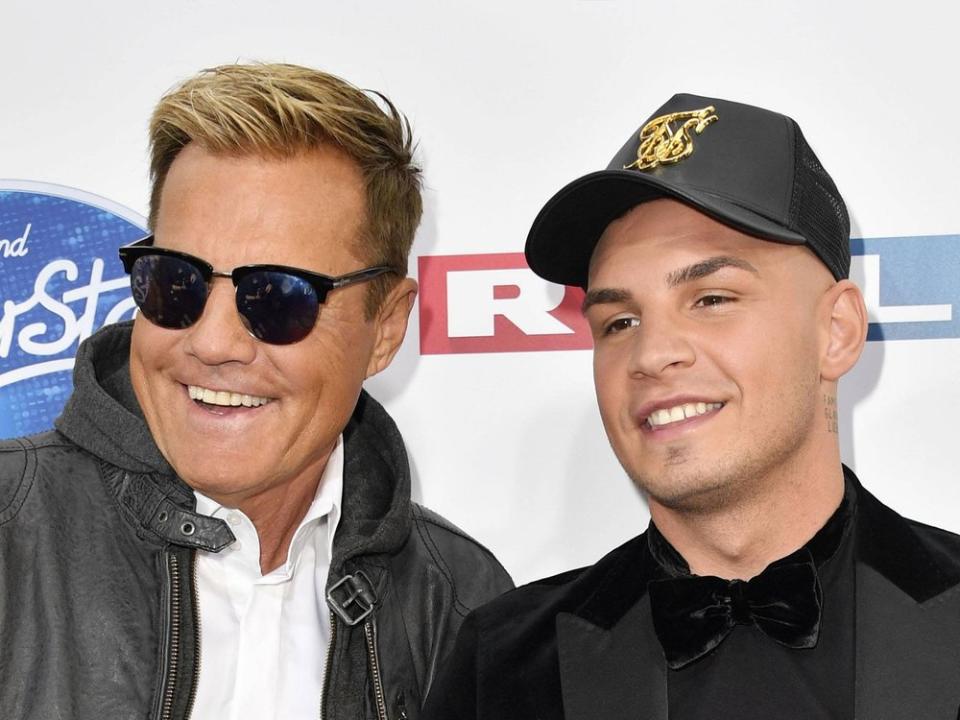 Dieter Bohlen und Pietro Lombardi stehen sich auch abseits von "DSDS" nah. (Bild: imago/Future Image)