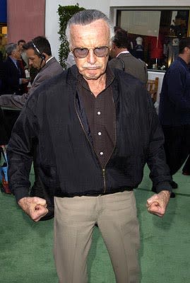 Stan Lee at the LA premiere of Universal's The Hulk