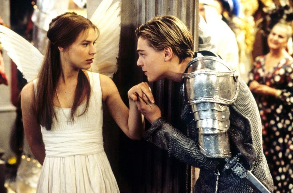 Claire Danes and Leonardo DiCaprio