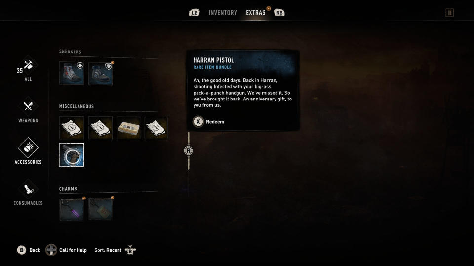 The Harran Pistol in Dying Light 2