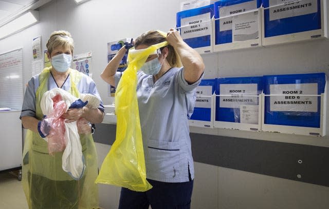 Surgical gowns, aprons and masks were all parts of contracts the campaign groups claim were unlawfully awarded