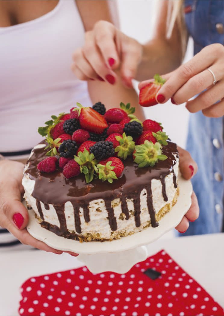 Y de guinda, ¡un pastel! En serio, la clave está en las cantidades y los ingredientes. (Foto: La vida sin dietas)