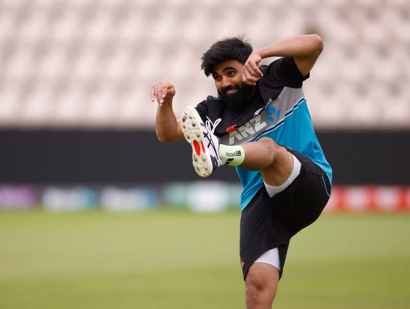 ICC World Test Championship Final - New Zealand practice