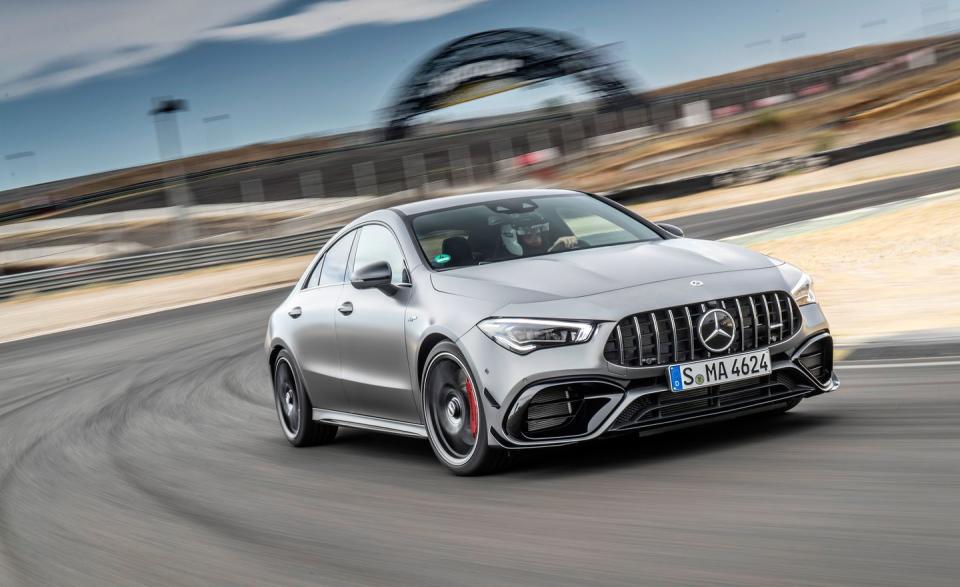 <p>2020 Mercedes-AMG CLA45 S 4Matic+</p>