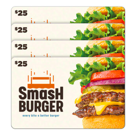 E-Gift Cards to Smashburger