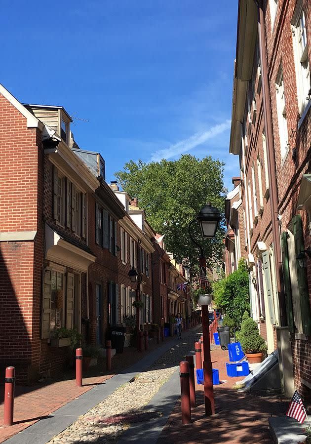 You'll visit the oldest street in America. Photo: Carly Williams Yahoo7 Be